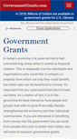 Mobile Screenshot of governmentgrants.com